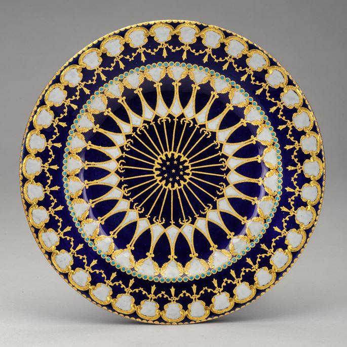 Enamelled Small Plate for the Turkish Market | MasterArt